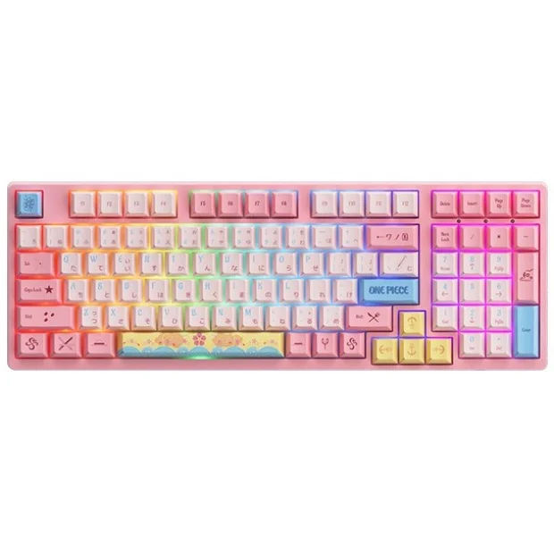 Клавиатура Akko 3098B One Piece Wano Country (Akko CS Jelly blue)
